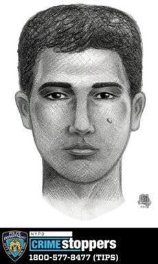 Sketch of suspect in Central Park assault