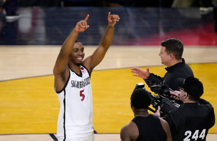 2023 NCAA Championship: San Diego State vs UCONN: Preview, odds, how to watch, more 3 Lamont Butler takes San Diego State to the NCAA championship