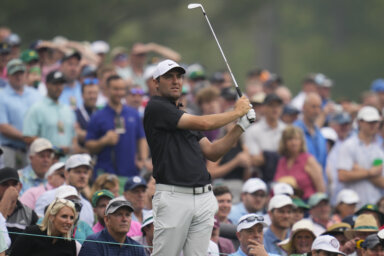 Scottie Scheffler is a favorite at the Masters