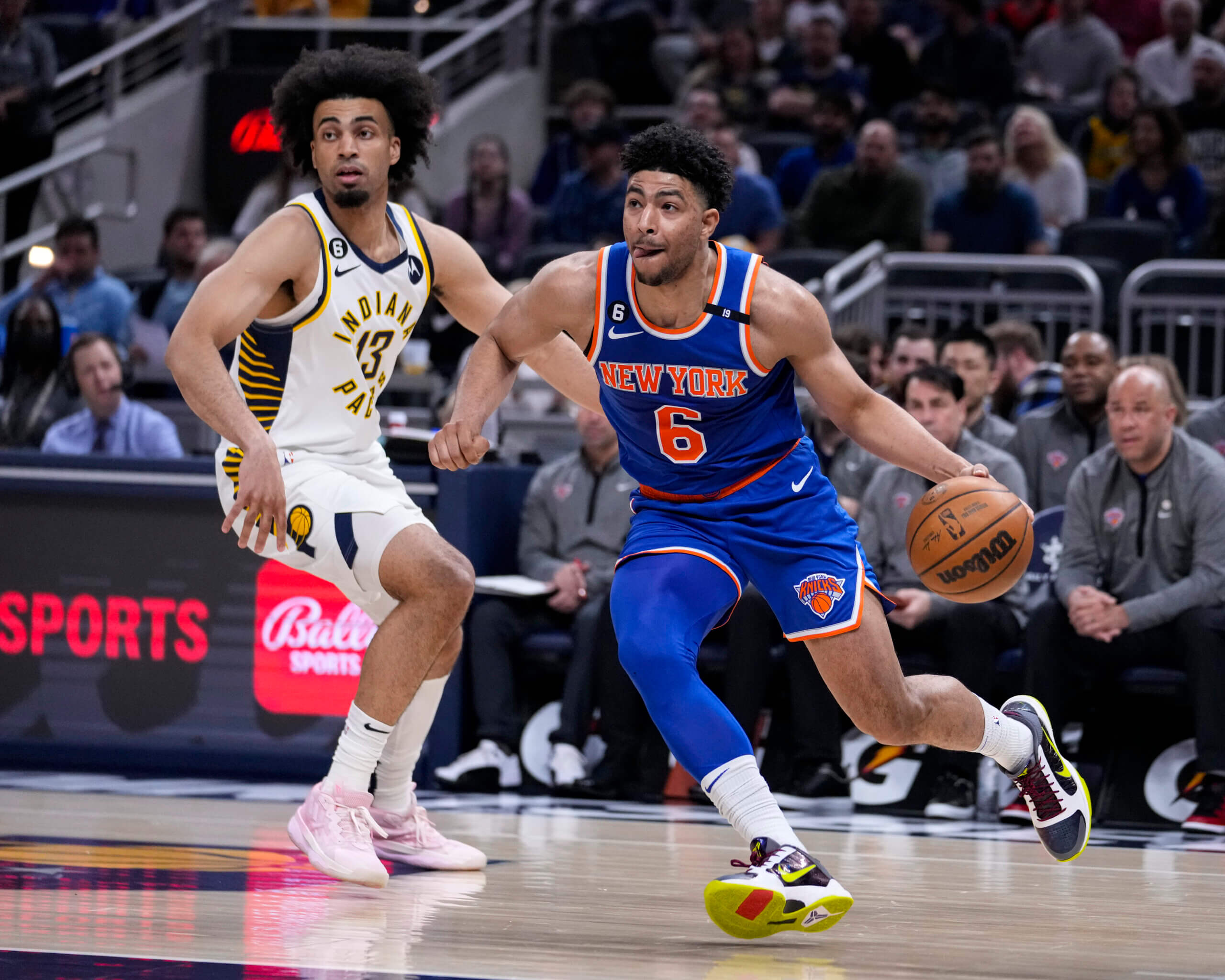 Knicks 2023-24 projected starting 5: Where things stand after July 3 Quentin Grimes Knicks