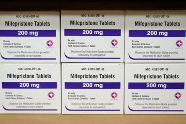 Boxes of abortion drug mifepristone