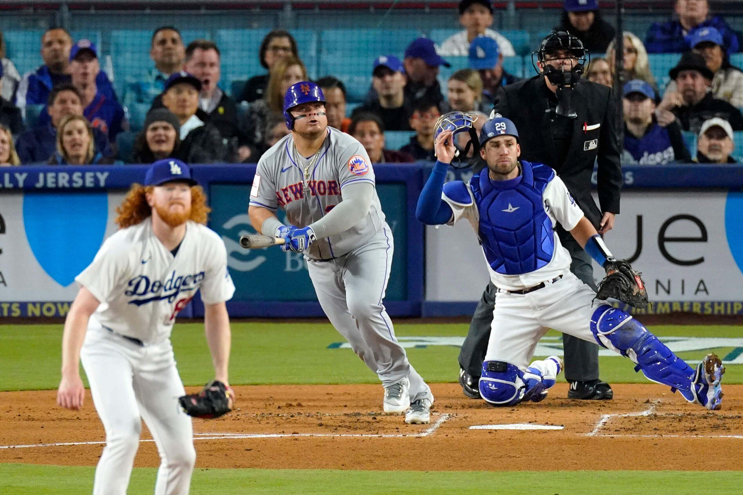 Mets DH Daniel Vogelbach granted 'mental break' to get through