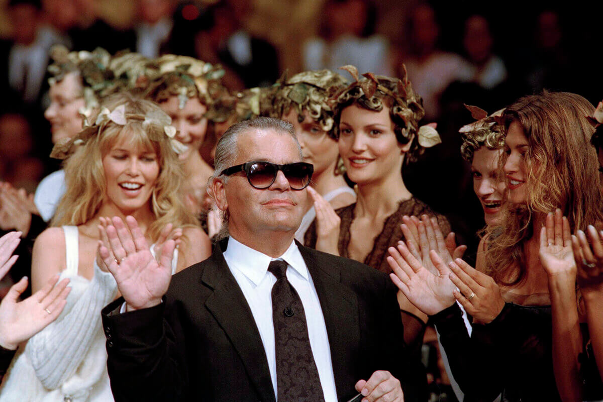 Karl Lagerfeld, Claudia Schiffer