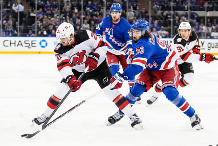 Rangers need their leadership group to step up after "disappointing" Game 4 effort 2 Devils take Game 4 with 3-1 win