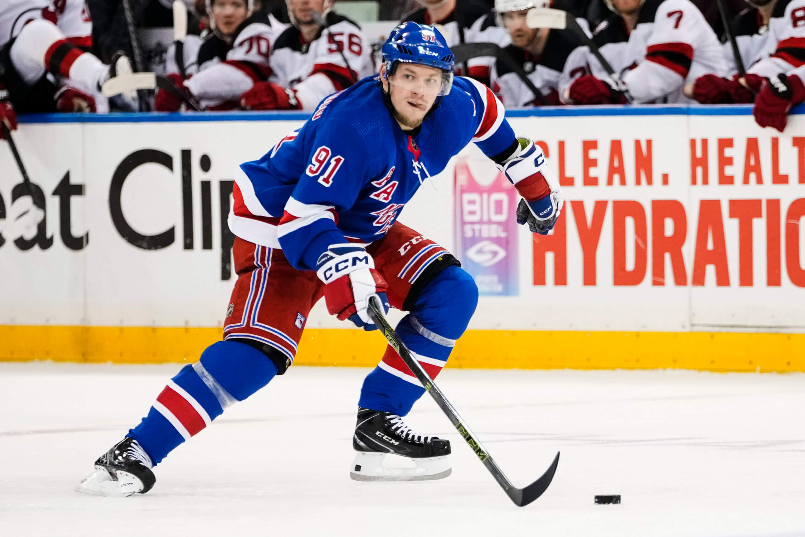 Defenseman Ryan Lindgren signs three-year, $9 million contract with Rangers