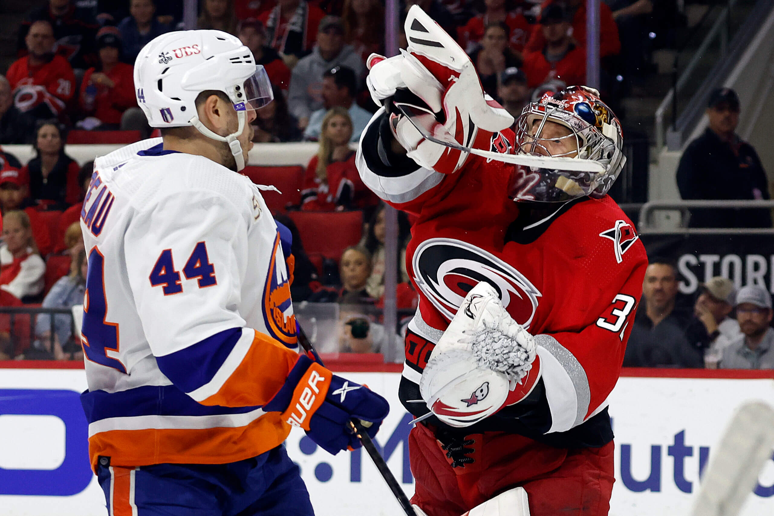 'It might be your last shift': Islanders talk intricacies of desperation in hopes of forcing Game 7 vs. Hurricanes 2 Pageau Islanders Hurricanes