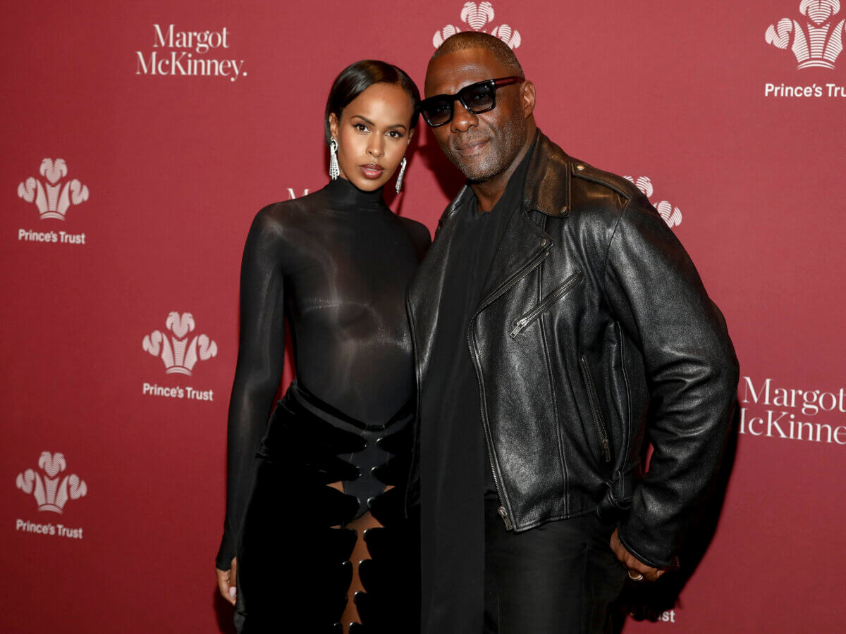 Idris Elba and Sabrina Dhowre Elba at the Prince's Trust Global Gala in Midtown