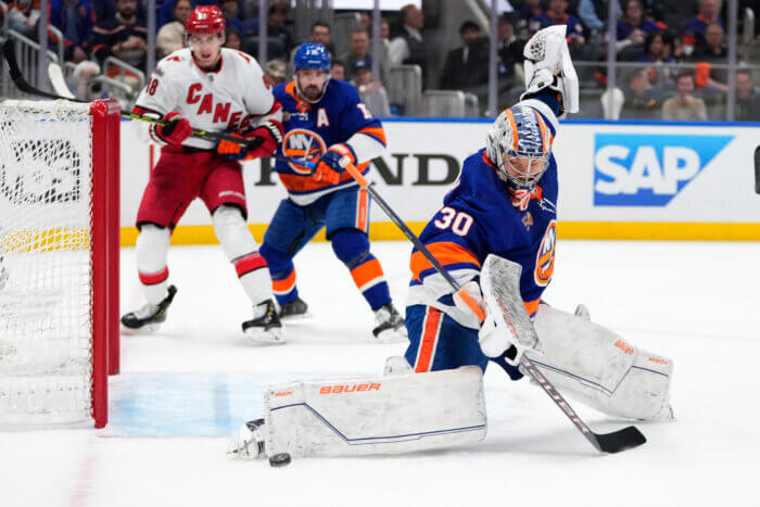 Sorokin Islanders Hurricanes Game 6