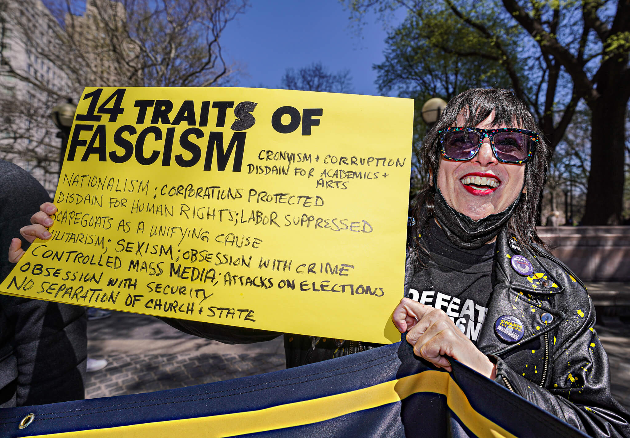 'No Justins, no peace': New Yorkers rally in Central Park against ouster of two Black Tennessee lawmakers 5