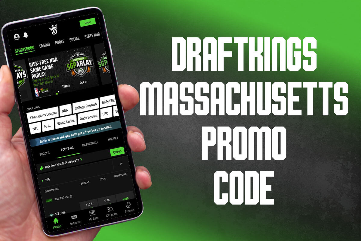 DraftKings Massachusetts promo code 150 bonus bets for NBA Playoffs