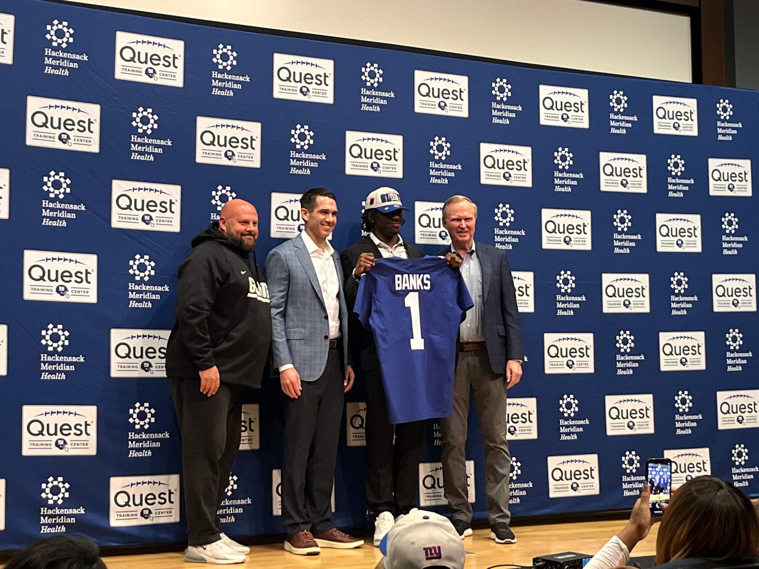 Giants' first round pick Deonte Banks learned to appreciate football more during missed season 3 Giants