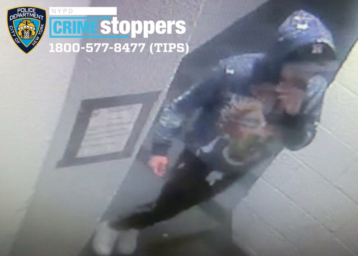 camera footage of a man