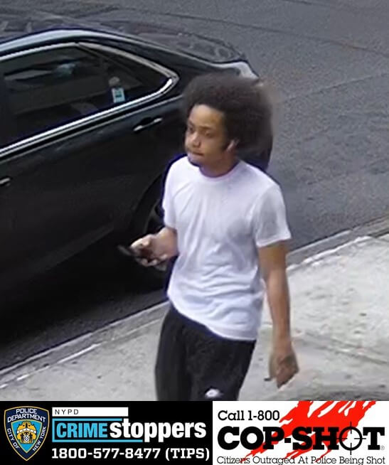 Police are searching for this man, who is believed to have shot a police officer in Queens 
