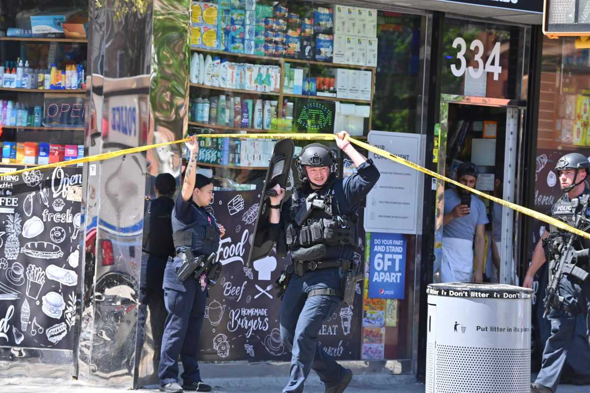 Brooklyn police shooting officer responds