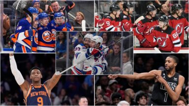 Knicks Nets Devils Rangers Islanders playoffs