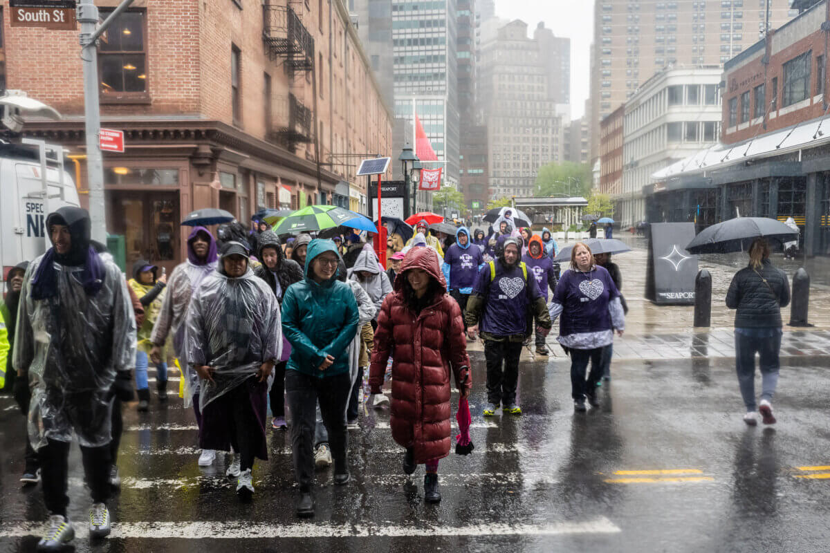 'We are here to fight': Annual PanCAN PurpleStride walk weathers storm for pancreatic cancer awareness 8