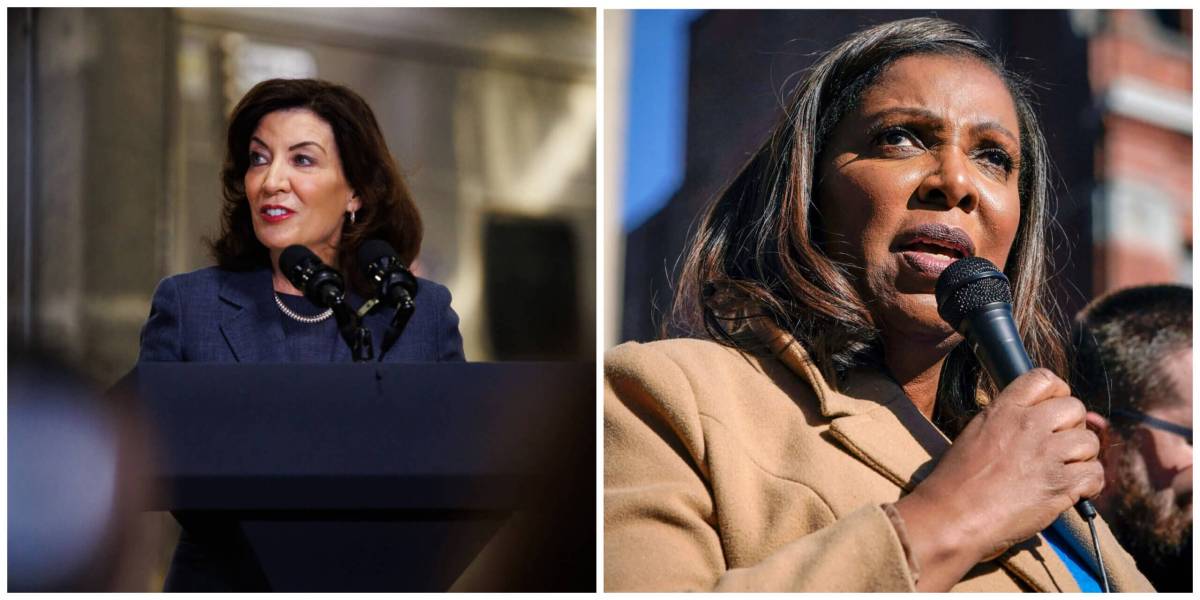 Governor Kathy Hochul and New York Attorney General Letitia James