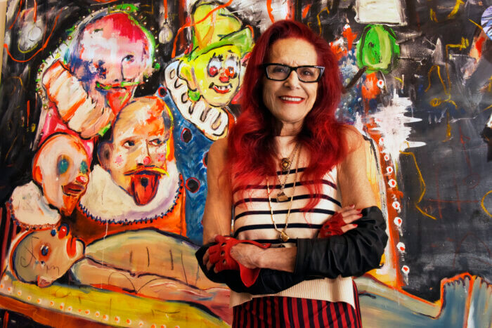 Patricia Field at her gallery ARTFASHION