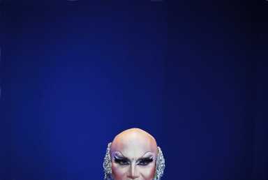 Sasha Velour's head