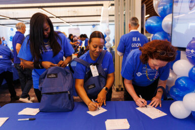 Comfort Cases Empire Blue Cross Blue Shield Packing Event