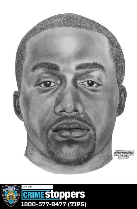 Sketch of intruder responsible for Brooklyn sexual assault