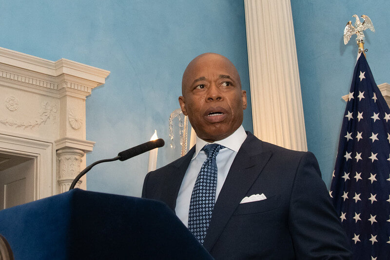 Mayor Eric Adams.