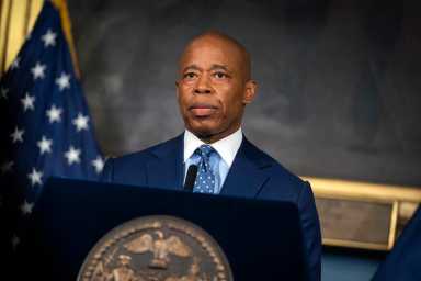 Mayor Eric Adams.