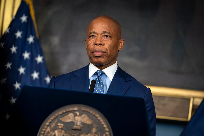 Mayor Eric Adams.