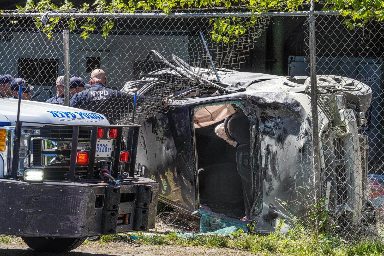 Senior man in critical condition after his vehicle careens off Henry
