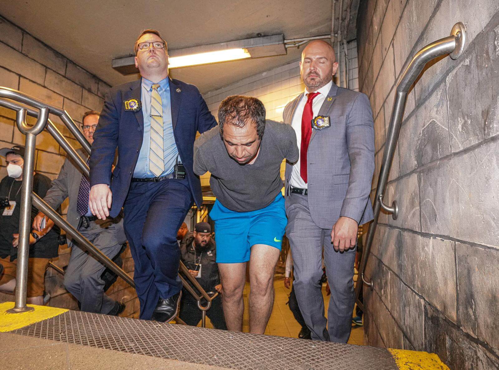 Homeless man cuffed for allegedly shoving woman's head into moving E train in Upper East Side assault 6 Kamal Semrade, arrested