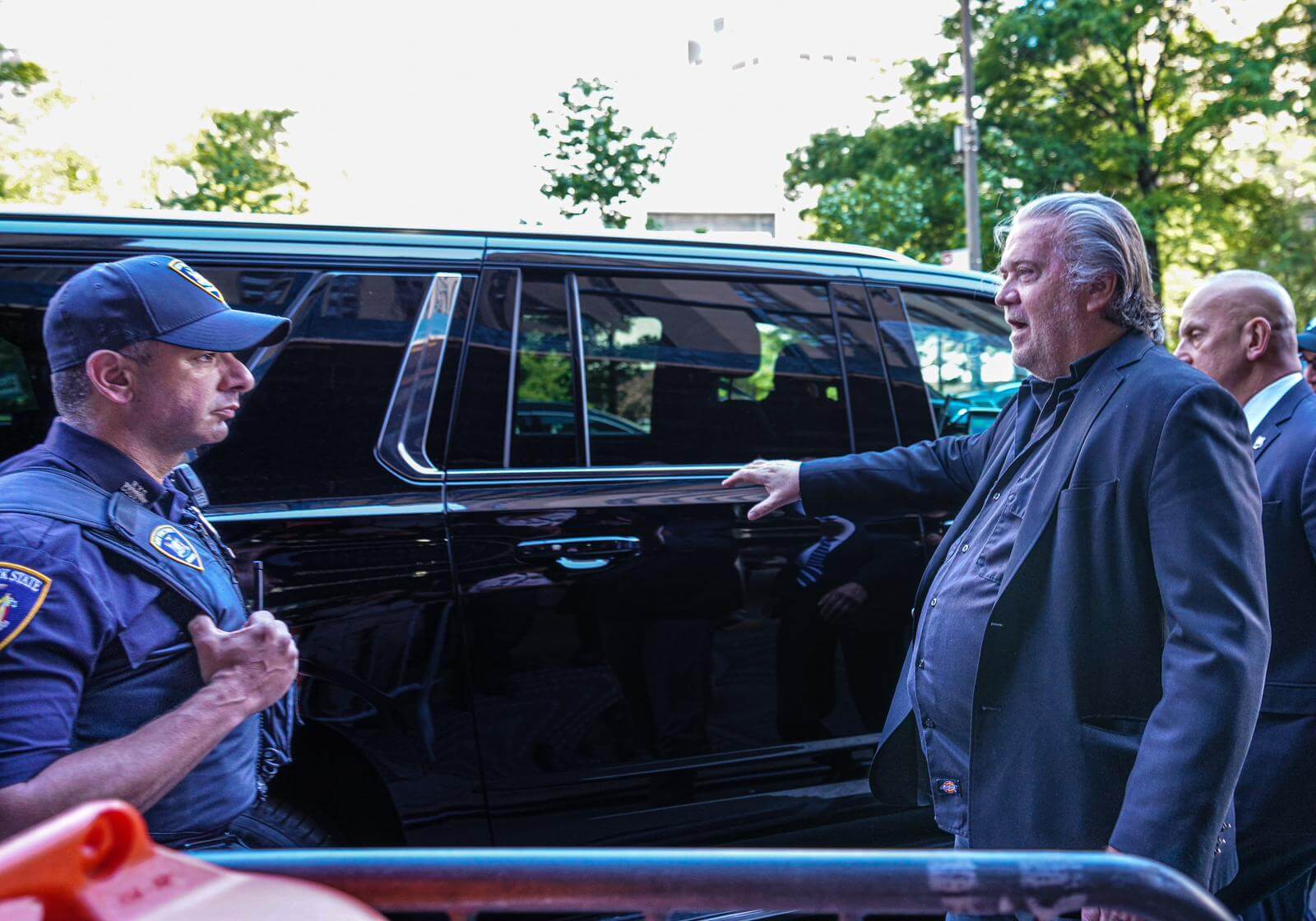 Trial date set for Steve Bannon in his fundraising fraud case during appearance in Manhattan court 3