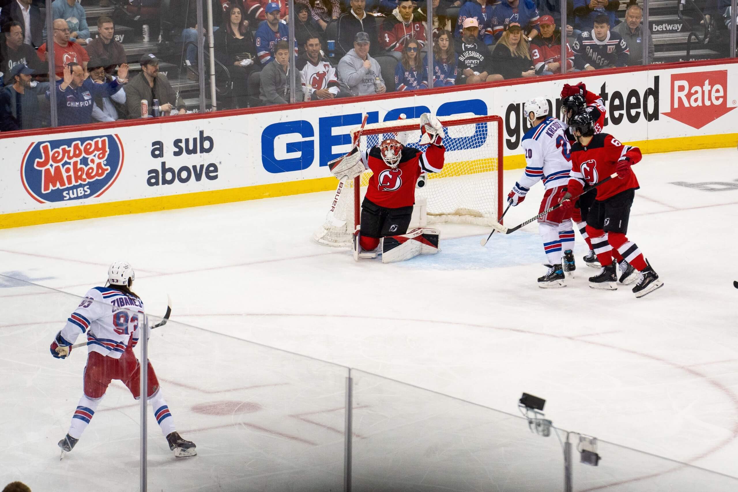 Devils vs. Rangers Game 7 final score: Akira Schmid's shutout