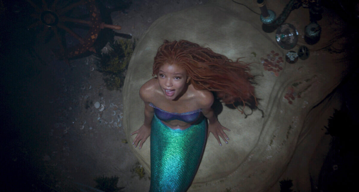 Halley Bailey as Ariel in "The Little Mermaid" live-action remake