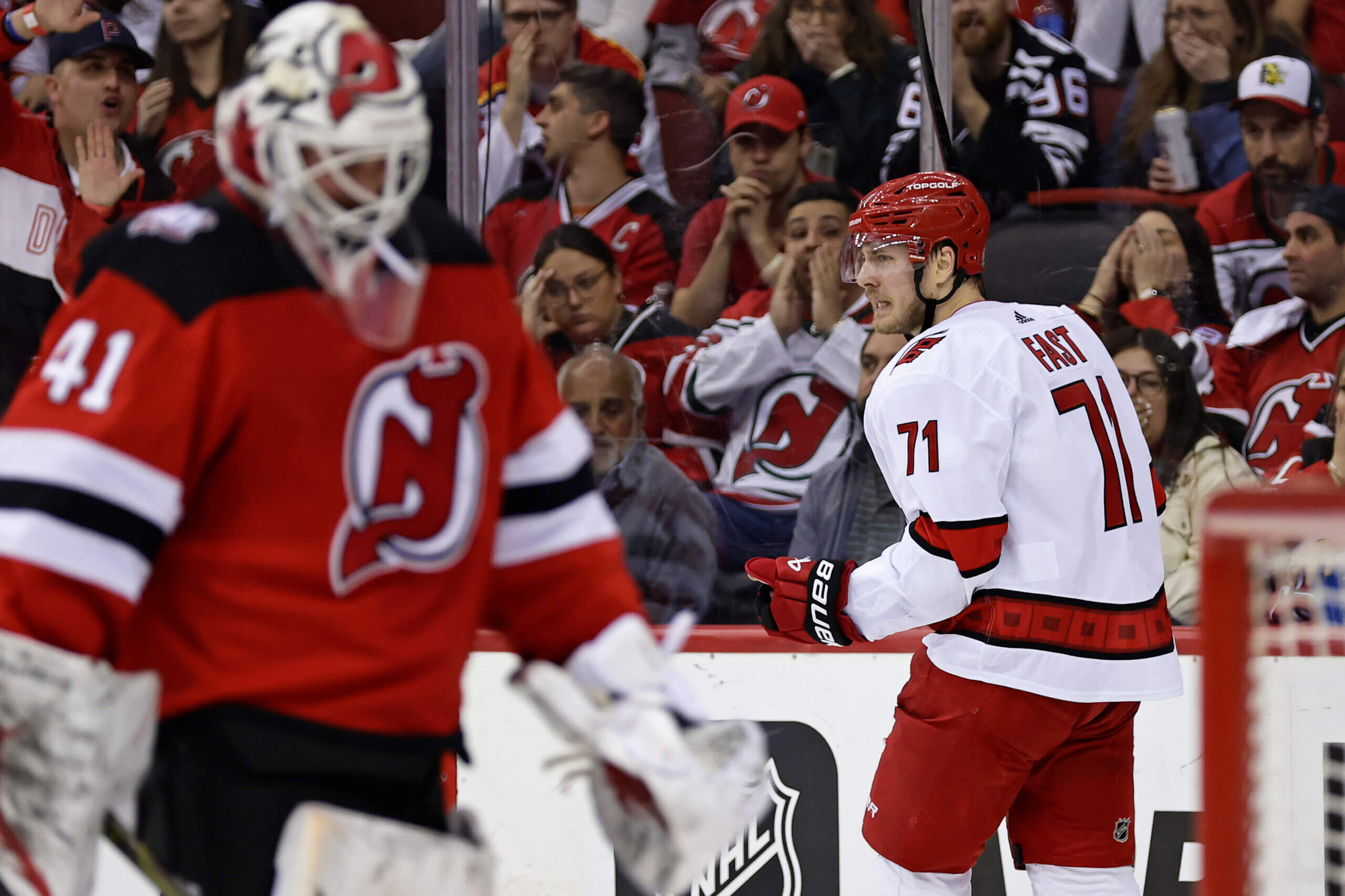 Hurricanes Devils Game 4