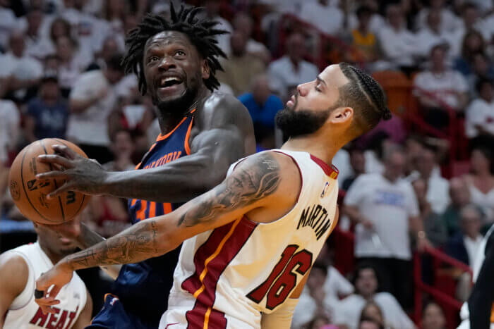 Knicks season ends with a 96-92 loss to the Heat in Game 6 2 Julius Randle Knicks