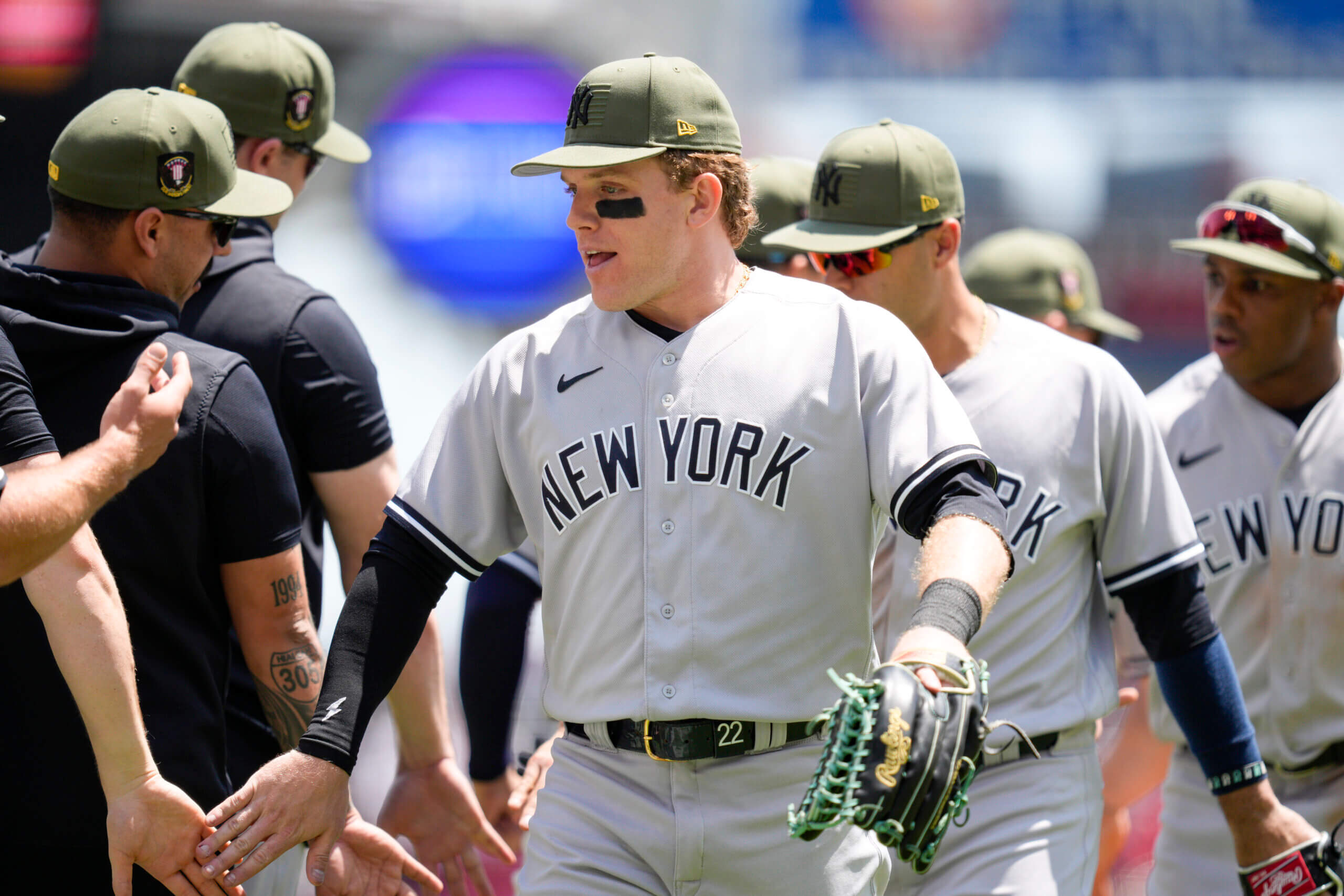 Yankees Aaron Boone discusses injuries to Harrison Bader, Anthony Rizzo