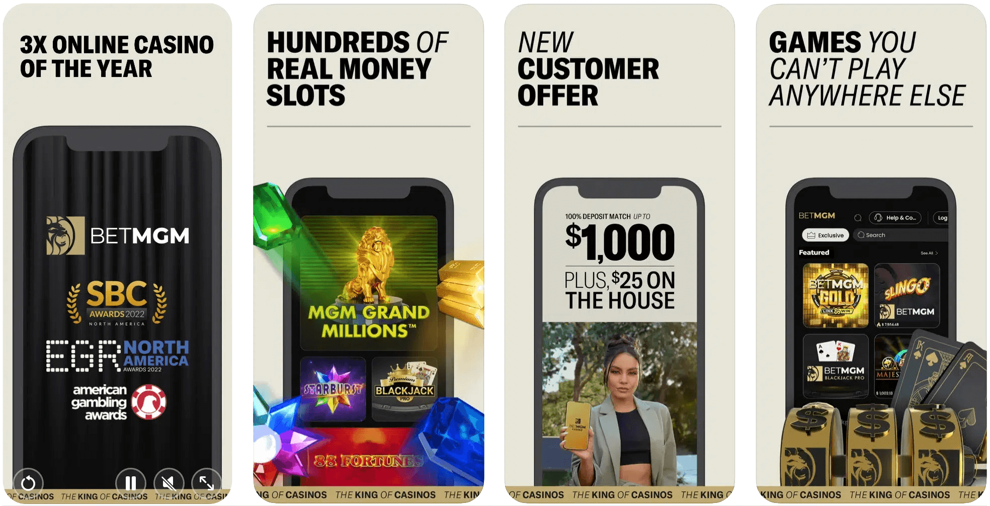 NJ Online Casino Apps - Best New Jersey Gambling Sites 26 BetMGM Online Casino App Store Screenshot
