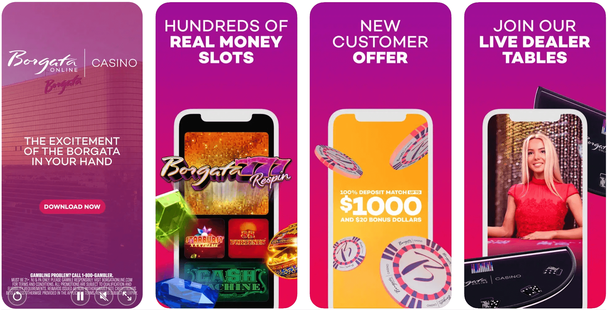 NJ Online Casino Apps - Best New Jersey Gambling Sites 22 Borgata Online Casino App Store Screenshot