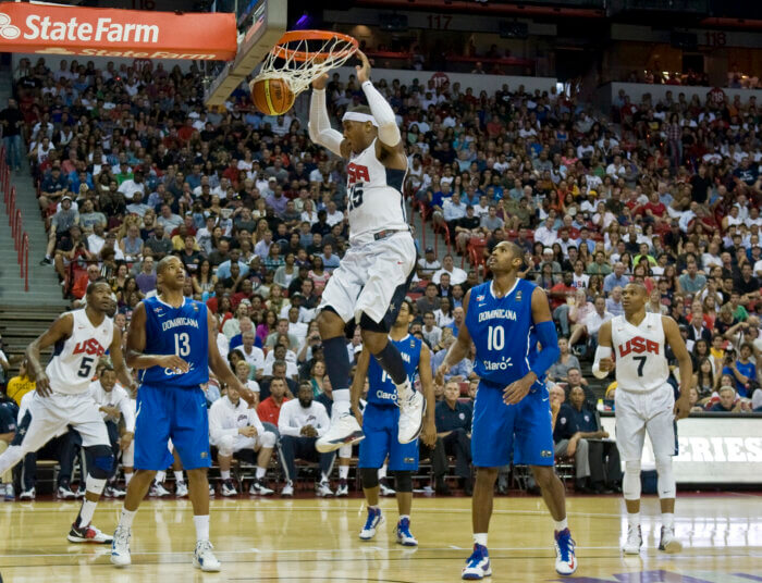 Carmelo Anthony at the Olympics