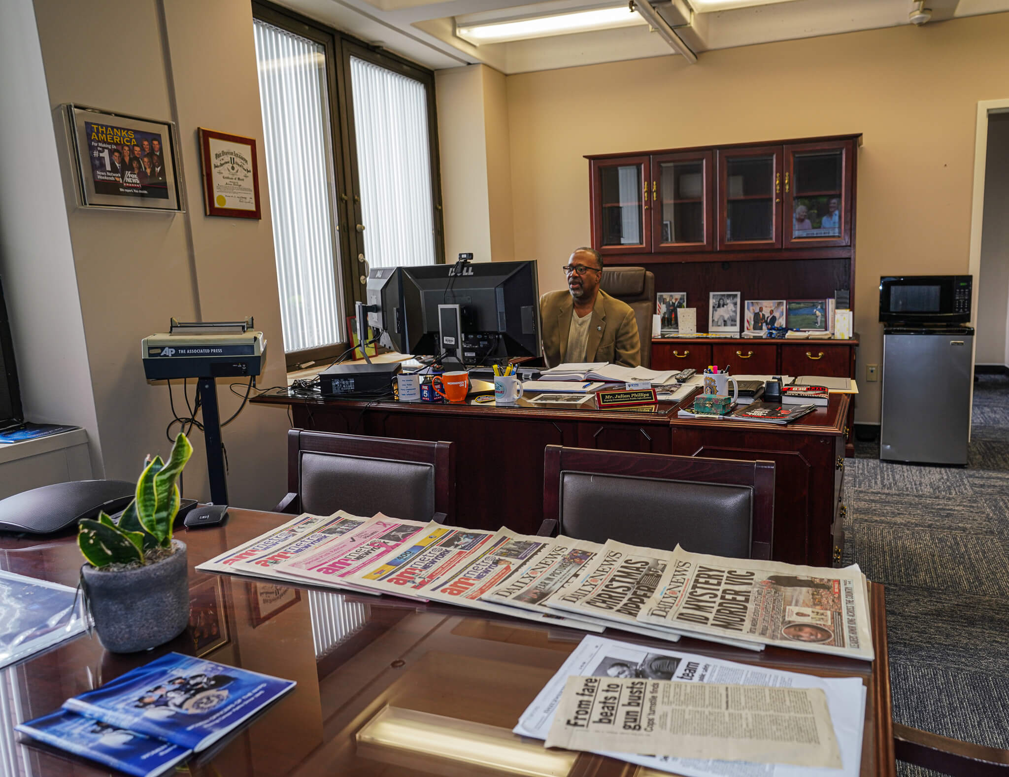 Saying goodbye: Top NYPD spox Julian Phillips sits down with amNewYork Metro as he exits agency 5 Top NYPD spokesman Julian Phillips sat down with amNewYork Metro to discuss his time in the department