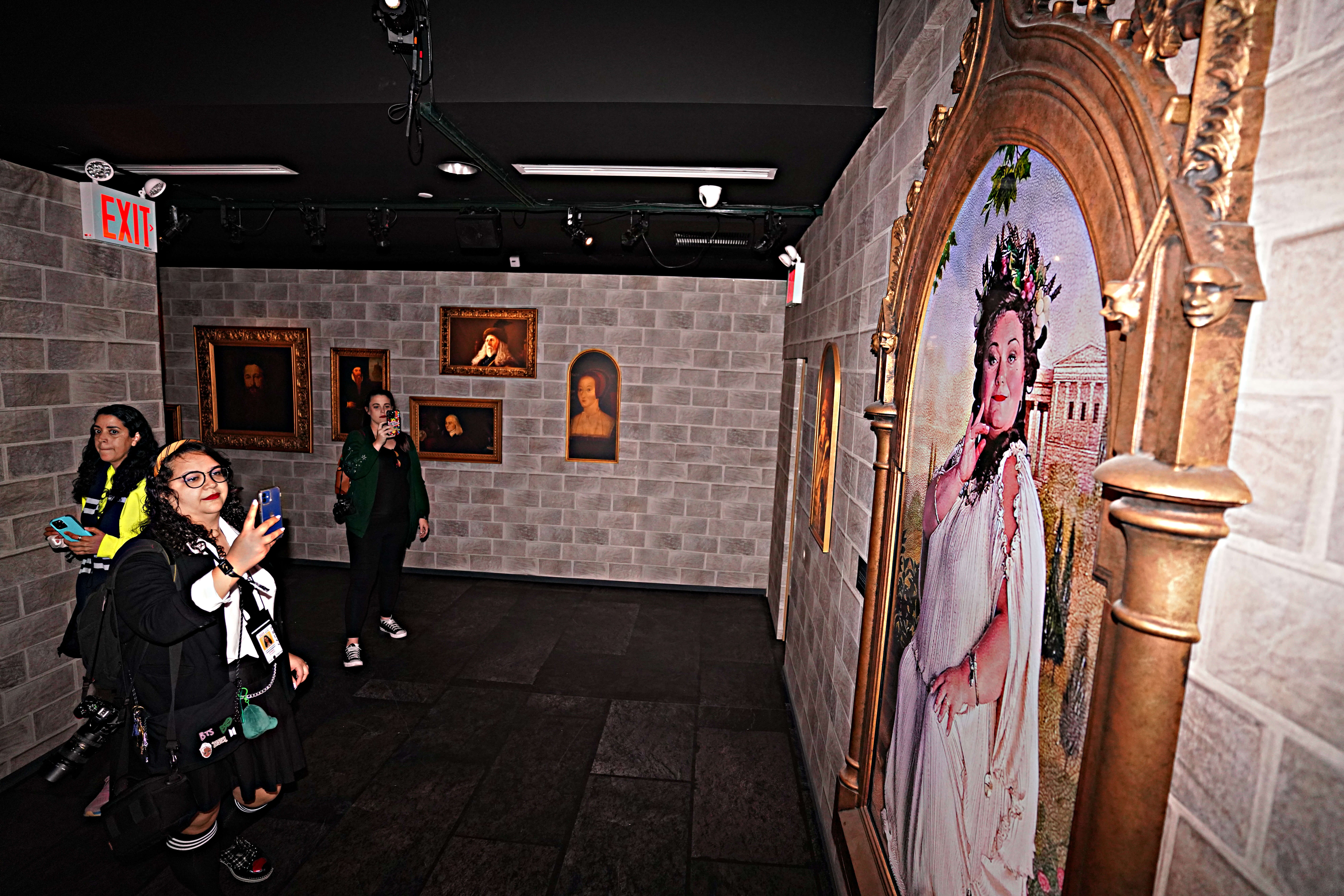 Alohomora: A new Harry Potter exhibit opens in Herald Square 22 Gryffindor's house portrait, the Fat Lady