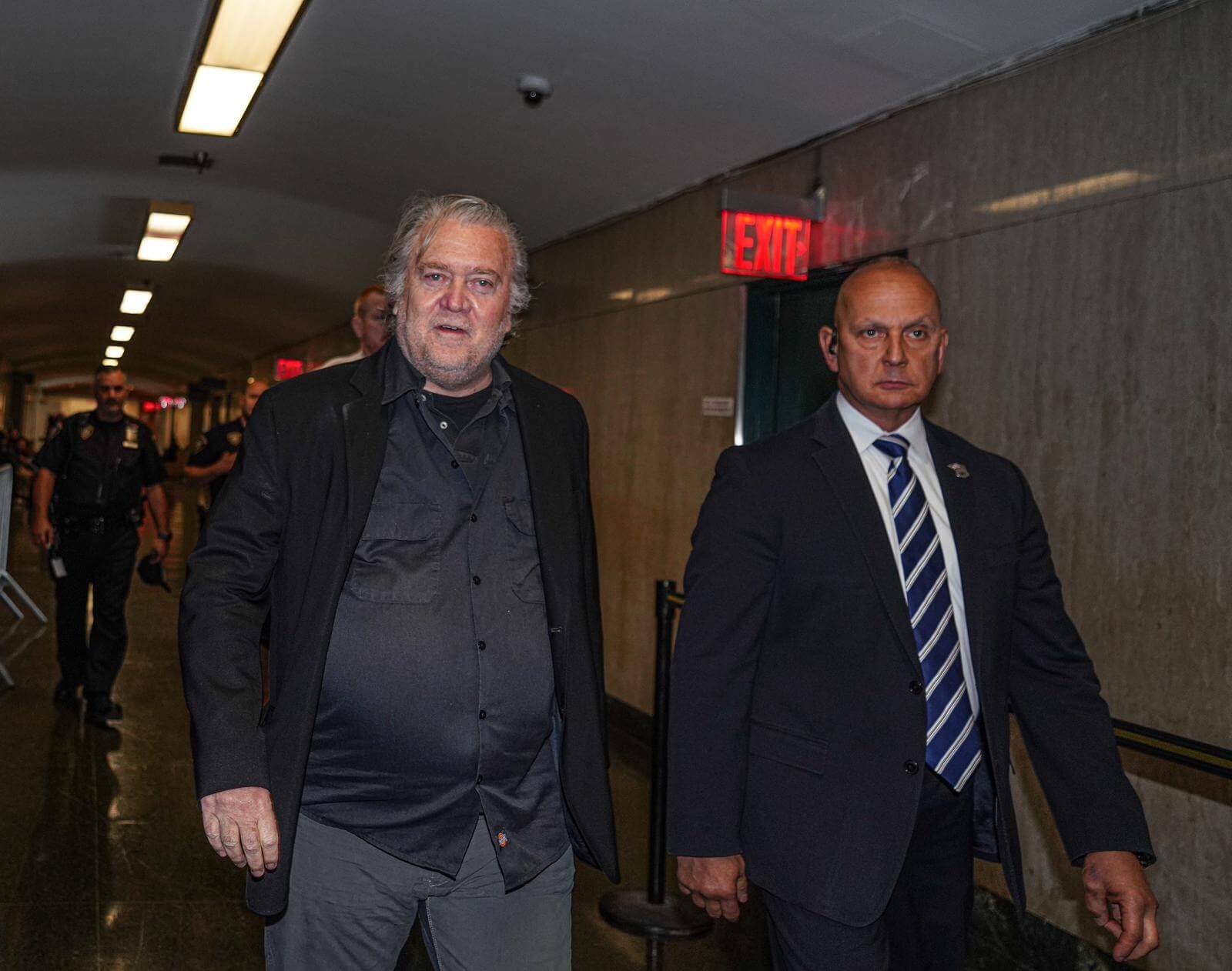 Trial date set for Steve Bannon in his fundraising fraud case during appearance in Manhattan court 2