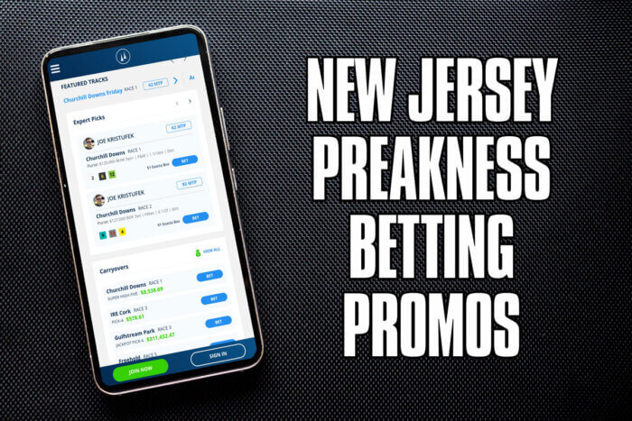 New Jersey Preakness betting promos