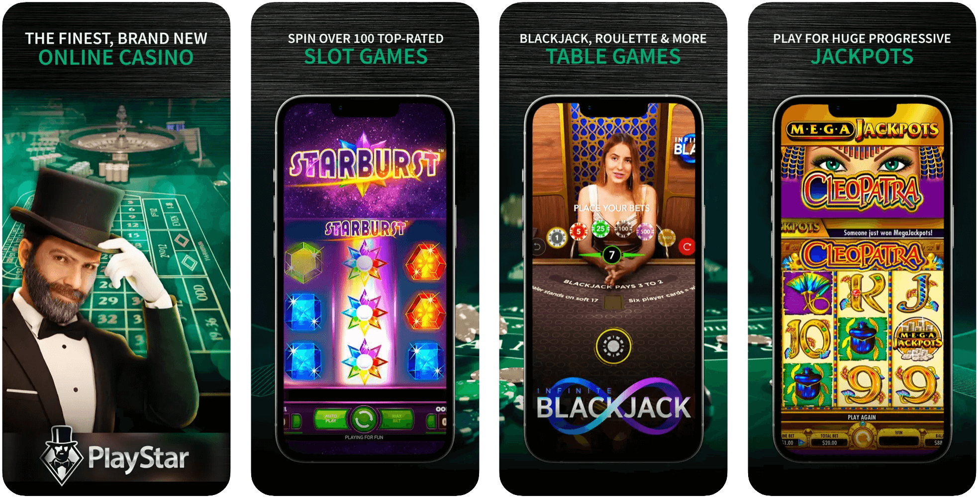NJ Online Casino Apps - Best New Jersey Gambling Sites 27 PlayStar Online Casino App Store Screenshot