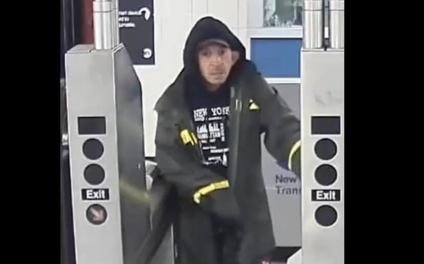 Subway slasher at Chelsea station turnstile