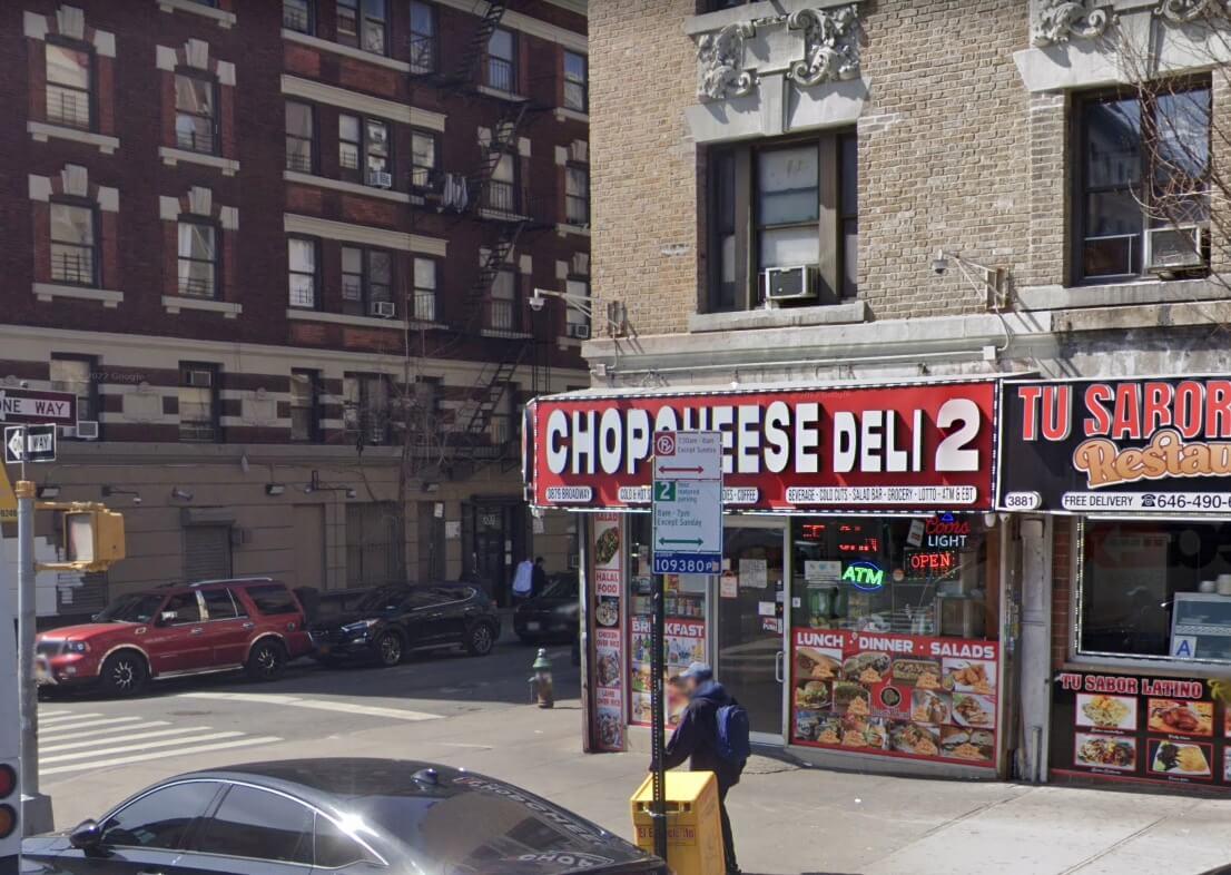 Washington Heights man shot dead outside local deli: cops 3 Deli near where Washington Heights man was shot dead