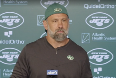 Jets defensive coordinator Jeff Ulbrich