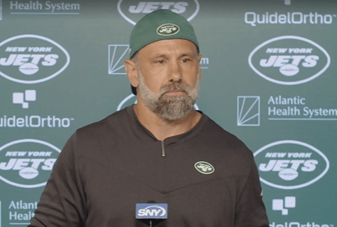Jets defensive coordinator Jeff Ulbrich