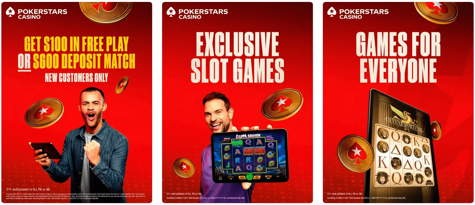 Stars Online Casino App Store Screenshot