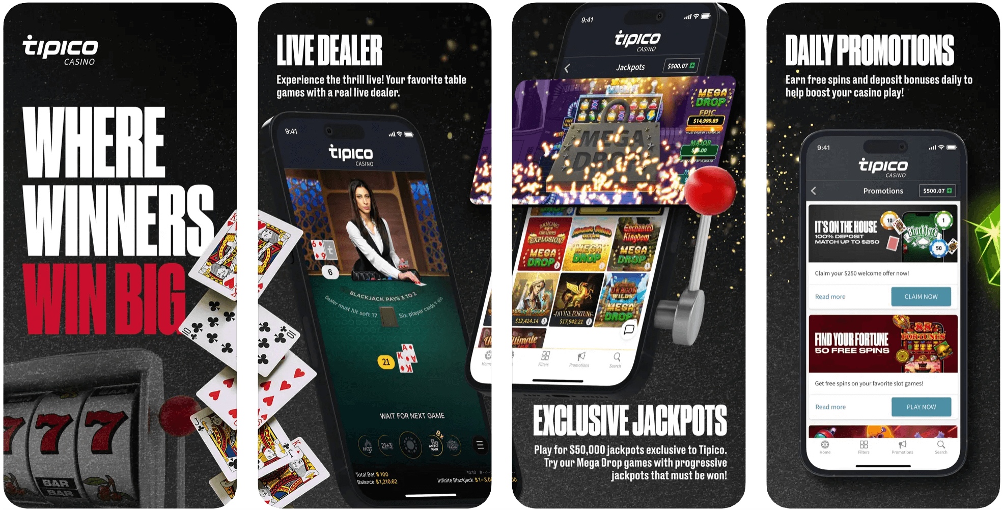 NJ Online Casino Apps - Best New Jersey Gambling Sites 18 Tipico Online Casino App Store Screenshot